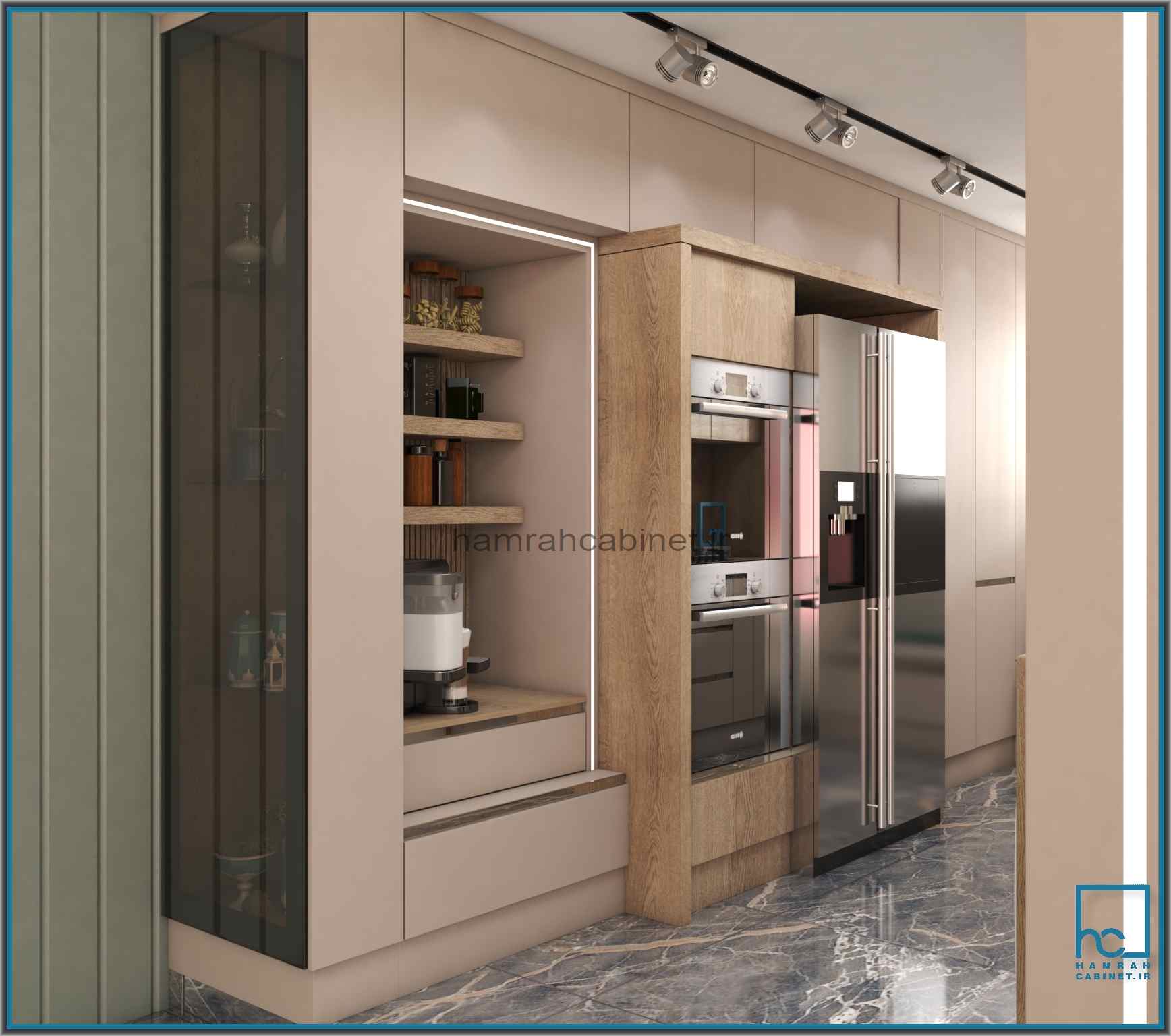 کابینت مدرن ژورنالی67